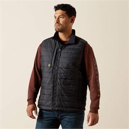 Ariat Rebar Cordura Ripstop Lightweight Insulated Gilet - Black - XL thumbnail