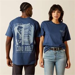 Ariat Sendero Second Rodeo T-Shirt - Dark Denim - XXL thumbnail