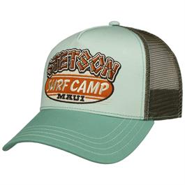 Stetson Surf Camp Trucker Cap - Mint Green thumbnail