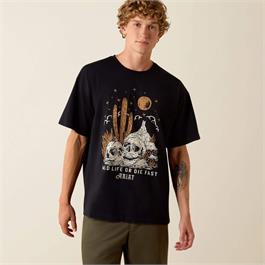 Ariat Wild Life Boxy T-Shirt - Washed Black - XL thumbnail