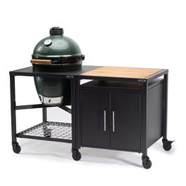 Big Green Egg Large Modular Nest, Expansion Cabinet & Acacia Shelf thumbnail