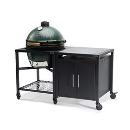 Big Green Egg XL Modular Nest, Expansion Cabinet & Distressed Acacia Shelf thumbnail