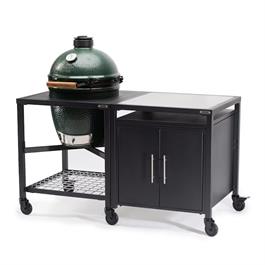 Big Green Egg Large Modular Nest, Expansion Cabinet & Stainless Steel Shelf thumbnail