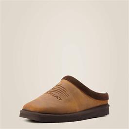 Ariat Mens Patriot Square Toe Slipper - Dusty Brown Suede (Size 12) thumbnail