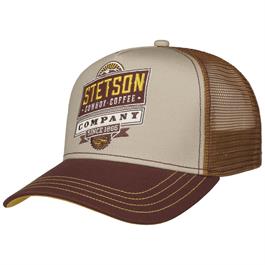 Stetson Cowboy Coffee Trucker Cap - Bordeaux thumbnail