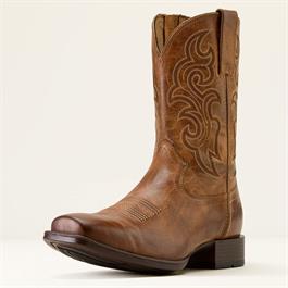 Ariat Mens Bodie Square Toe Western Boot - Honey Tan - (Size 10.5) thumbnail