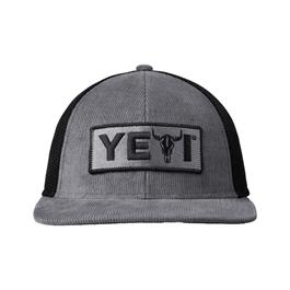 YETI Steer Flat Brim Hat - Grey thumbnail 