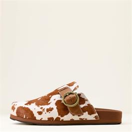 Ariat Womens Country Mules - Cow Hair On Thumbnail Image 2
