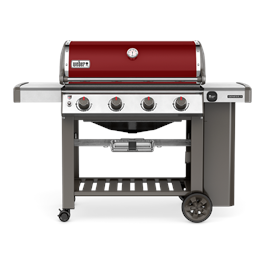 Weber Genesis II E-410 GBS Crimson Gas Barbecue  Thumbnail Image 0