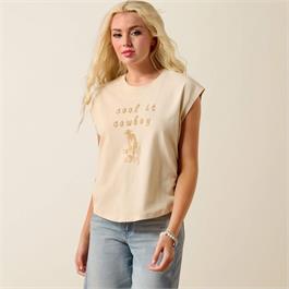 Ariat Womens Cool It T-Shirt - Oyster Grey - XS thumbnail