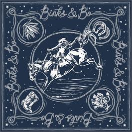Binks & Bo The Bronc Silk Bandana thumbnail