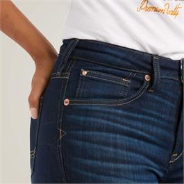 Ariat Womens R.E.A.L High Rise Ballary Boot Cut Jeans - Pennsylvania  Thumbnail Image 4