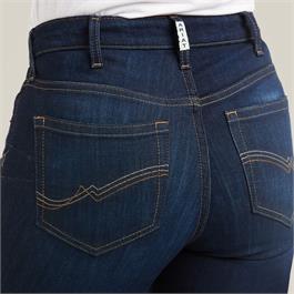 Ariat Womens R.E.A.L High Rise Ballary Boot Cut Jeans - Pennsylvania  Thumbnail Image 5