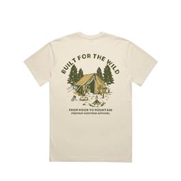 Binks & Bo Unisex Built For The Wild Tent T-Shirts- Natural thumbnail