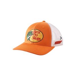 Bass Pro Woodcut Logo & Tennessee Patch Snapback Cap  - Orange / White thumbnail