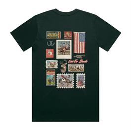 Binks & Bo Rodeo Heritage T-Shirt - Pine Green - XL thumbnail