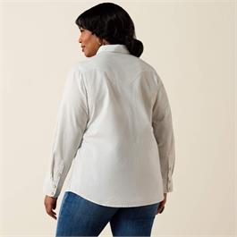 Ariat Womens Stella Western Snap Shirts - Rope Stripe Thumbnail Image 3