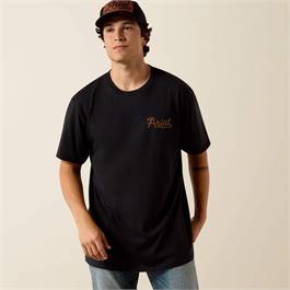Ariat Cowmooflage Classic T-Shirt - Black - LG thumbnail