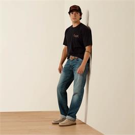 Ariat Cowmooflage Classic T-Shirts - Black Thumbnail Image 2
