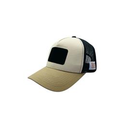 Buck Your Ideas Velcro Patch Black / Khaki / Cream Cap thumbnail