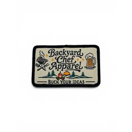 Buck Your Ideas Backyard Chef Apparel Patch thumbnail