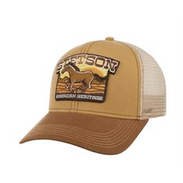 Stetson American Heritage Horse Cap - Brown thumbnail
