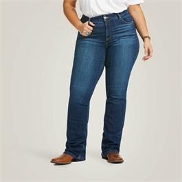 Ariat Womens R.E.A.L Perfect Rise Abby Straight Jeans - Mackenzie Thumbnail Image 3
