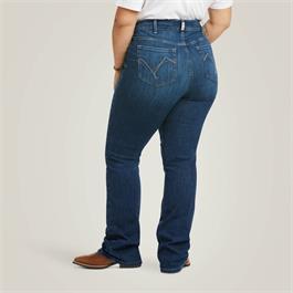 Ariat Womens R.E.A.L Perfect Rise Abby Straight Jeans - Mackenzie Thumbnail Image 4