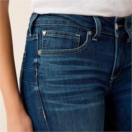 Ariat Womens R.E.A.L Perfect Rise Abby Straight Jeans - Mackenzie Thumbnail Image 6