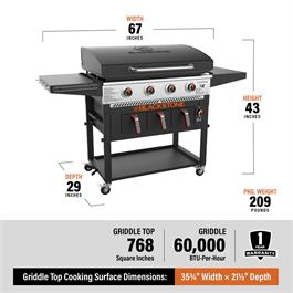 Blackstone 36'' Griddle Airfryer Thumbnail Image 1