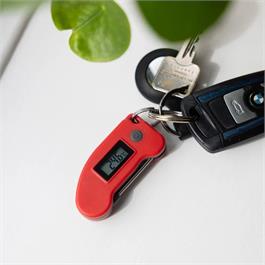 Keyring Thermometer Red Thumbnail Image 1
