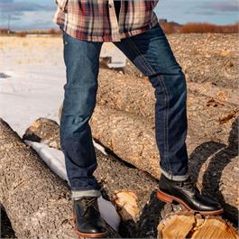 Ariat Mens Rocker Stretch Nassau Stackable Straight Leg Jeans - Summit Thumbnail Image 6
