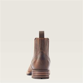 Ariat Mens Hybrid Low Boy Wide Square Toe Chelsea Boots - Old Earth Thumbnail Image 5