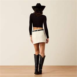 Ariat Womens Americana Skirts - Antique White Thumbnail Image 1