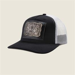 Ariat Mens Buckle Patch Cap - Black thumbnail