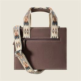 Ariat Chloe Small Tote Bag - Brown Thumbnail Image 1