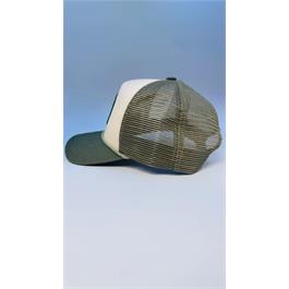 Buck Your Ideas Bucking Trucker Cap - Sage/ Cream Thumbnail Image 2