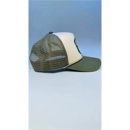 Buck Your Ideas Bucking Trucker Cap - Sage/ Cream Thumbnail Image 4