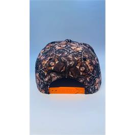 Buck Your Ideas Trucker Cap - Camo / Orange Thumbnail Image 4