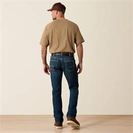 Ariat Mens Rebar M7 Slim DuraStretch Edge Stackable Straight Leg Jeans Thumbnail Image 1