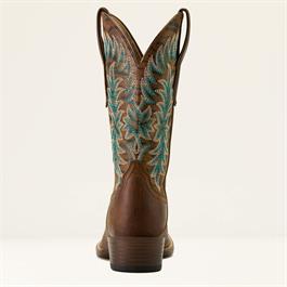 Ariat Womens Beaumont Heritage K Toe Western Boots - Sassy Brown / Gilded Tiger  Thumbnail Image 4