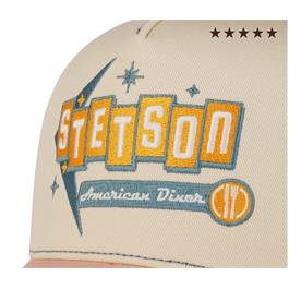 Stetson American Diner Trucker Cap - Blue / Pink Thumbnail Image 1