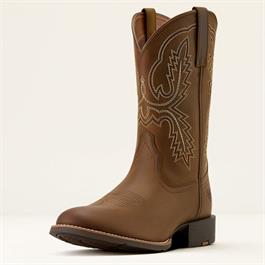 Ariat Womens Sport Stratten W Toe Western Boot - Distressed Brown - (Size 4) thumbnail