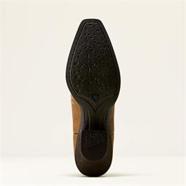 Ariat Womens Round Up Collins D Toe Western Boots - Brown Bomber Thumbnail Image 2