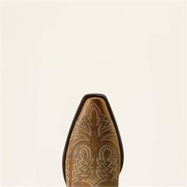 Ariat Womens Round Up Collins D Toe Western Boots - Brown Bomber Thumbnail Image 3