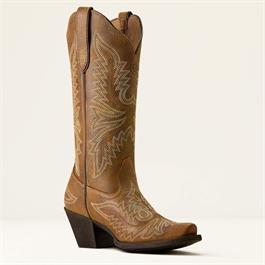 Ariat Womens Round Up Collins D Toe Western Boots - Brown Bomber Thumbnail Image 5