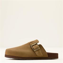 Ariat Mens Country Mules - Tan Suede Thumbnail Image 1