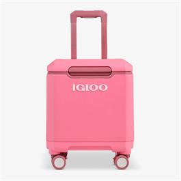 Igloo Tag Along Too Spinner Cooler 20QT - Thrift Pink thumbnail 