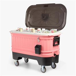 Igloo Party Bar 125QT Cooler - Flaming Pink Thumbnail Image 3