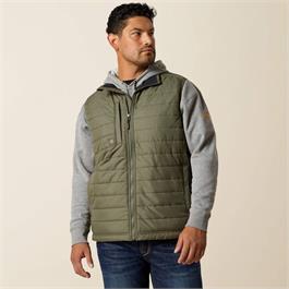 Ariat Rebar Cordura Ripstop Lightweight Insulated Gilet - Beetle - SML thumbnail